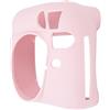 Tbest Copertura per Protezione Morbida del Corpo in Silicone della Fotocamera per Mini 12 Fotocamere Premium attività di Protezione Durevoli Leggero Durevoli (Roseo)