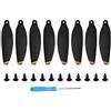 MotuTech 8 Pezzi 4726F Eliche per DJI Mavic Mini SE/Mini 2 Basso Rumore (Nero-Oro)