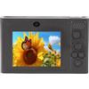 RASTKY HD Digital Camera 48MP con Autofocus, Video 1080p per Fotografia di Viaggio, Display Ad Alta Definizione (BLACK)