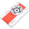 Jectse Fotocamera Digitale 50MP 1080P, Zoom Digitale 8X Punto Messa a Fuoco Automatica e Videocamera con Display IPS da 2,8 Pollici, Fotocamera Vintage da Viaggio Compatta Regali per