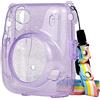 U/ D Custodia protettiva protettiva rigida per fotocamera Instax Mini 11 Polaroid (viola)
