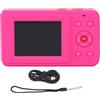 Cuifati Fotocamera Digitale HD da 72 MP 2,5 K, Display IPS Doppio Schermo, Fotocamera con Zoom Digitale 16X Anti-vibrazione per Fotografia, Registrazione Video, Viaggi, Fotocamera