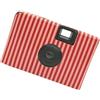 CAZSTYK Fotocamera portatile con pellicola B & W precaricata per 24 scatti, non messa a fuoco, uso interno ed esterno, bianco facile da usare all'aperto