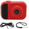 Pilipane Fotocamera digitale 24mps hd 4x zoom digitale zoom resistente alla fotocamera compatta autofocus con schermo da 2,0 pollici per regali di compleanno per bambini adolescenti adulti (Rosso)
