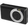 Jectse Fotocamera Digitale, Fotocamera per Vlogging con Messa a Fuoco Automatica 4K da 50MP Zoom Digitale 16X, Display HD da 2,7 Pollici Fotocamera Compatta da Viaggio con Flash,