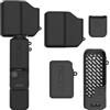 Honbobo Custodia in silicone per DJI Osmo Pocket 4P, Protezione Copertura Protezione Custodia Copertura in silicone per DJI Osmo Pocket 4P (Black)