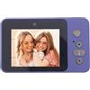 Gugxiom Display da 2,4 Pollici Fotocamera Digitale, Videocamera Video 1080p da 12 MP Focus Automatica con le Lenti Doppie HD per Fotografia e Selfie (PURPLE)