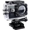 Gettimore Action Camera 4K 30 fps, impermeabile 30 m grandangolare (nero) | 4K 30fps per video ultra HD, immersione profonda impermeabile fino a 30 m, obiettivo grandangolare a 170°