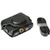 Lycuiw Custodia in pelle PU coprire per Sony RX100 RX100II RX100 M3 RX100III M4 M5 M6 con vite Buttom Custodia tracolla (Nero)