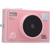Oreilet Fotocamera Digitale per Fotografia, Fotocamera Selfie 5K 72MP con Schermo IPS da 2,8, Fotocamera Compatta per Vlogging Videocamera da Viaggio Punta e Scatta per Principianti