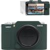 VOVMOEYA Custodia in silicone per Fujifilm XM5 X-M5, accessori per Fujifilm XM5 X-M5, con 2 pellicole protettive ultra sottili da 0,25 mm per fotocamera Fujifilm XM5 X-M5