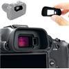 Kiorafoto Oculare esteso EOS R7 | Copertura protettiva in morbido silicone, per fotocamera Canon EOS R7 Mirrorless