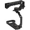 Rxgiasup Custodia protettiva in metallo per fotocamera con fori filettati multipli e guide di montaggio accessori Z5II