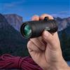 Generic Telescopio monoculare ad alta potenza, 10 x 25, in gomma resistente, design leggero, messa a fuoco fissa, impugnatura ergonomica, adatto per escursionismo, campeggio, bird watching, caccia, pesca