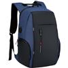 UPALDHOU Backpack di Laptop Business Leggero Resistente all'acqua con Porta di Ricarica USB, Borsa a Tracolla Multifunzionale di Grande capacità per Pendolare per Ufficio di Lavoro, Strisce Riflettenti per