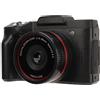 Plyisty Fotocamera Digitale con Schermo Ribaltabile, Risoluzione 1080P, Schermo Selfie, Webcam, Registrazione in Loop, Rilevamento del Movimento, Filigrana Temporale, per Fotografia,