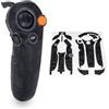 WRAPGRADE pellicola adesiva compatibile con DJI RC Motion 3 (Black Bumpy Camo)