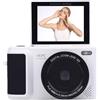Sxhlseller Camera Digitale 4K per Fotografia, Autofocus HD 64MP e Stabilizzazione Digital Zoom e AI Digital Zoom, Videocamera con Mirrorless retrò con Schermo di Flip per Video di Viaggio