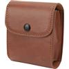 Tbest Mini Fotocamera per Foto Portatile in Pelle PU Piccola Portametta per Flusso Accessorio per SQ10 Premium Durevole per Viaggi Compatti per Viaggi Compatti Friendly (BROWN)