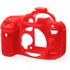 EasyCover - Custodia in silicone per Canon 7D Mk II [JU0479R] Rosso