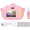 KIMISS Fotocamera per Bambini da 32 MP, Fotocamera Selfie 1080P per le Vacanze di Natale dei Bambini con Schermo IPS da 2 Pollici, Obiettivo Anteriore Posteriore Multifunzionale e ()