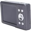Topiky Fotocamera Digitale, Fotocamera Compatta da 50 MP 1080P Point Shoot con Zoom Digitale 8x, Display IPS da 2,8 Pollici, Luce di Riempimento a LED, Ricarica di Tipo C per Genitori