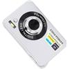 Tbest Fotocamera Digitale 20x Zoom Zoom Autofocus Fotocamera Portatile 64mp Hd per Adolescenti (SILVER)