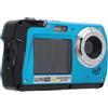 Asixxsix Fotocamera Subacquea 4K, Video 4K di qualità HD, Risoluzione Immagine 56 MP, Zoom Digitale 16x, Doppio Schermo, Batteria da 1500 MAh, Impermeabile Fino a 10 Piedi, Trasferimento