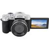Gugxiom Fotocamera Digitale UHD 6K 84MP Zoom 18X WiFi Schermo Rotante | Schermo Selfie 180 Gradi, Flash LED Integrato, Kit Fotografia da Viaggio, Registrazione Video Pro, Design Portatile Compatto