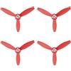 Xjdzineq Smooth Flight Aeroplane Eliche per Bebop 2 Power Quadcopters Elica Pezzi di Ricambio 4pcs) Sgancio Rapido Elica