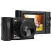 Jectse Fotocamera Digitale 2,5K 24MP, Fotocamera per Vlogging con Zoom Digitale 16x, Fotocamera da Viaggio Portatile per Bambini con Schermo da 2,88 Pollici, Fotocamera Mirrorless WIF