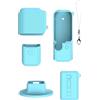 FGDTREE Custodia in silicone sottile per Pocket 4 protezioni per fotocamera palmare sicure con cinghie di protezione
