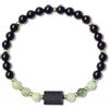 COAI Bracciale da Donna di Tormalina Nera e Pietre Dure Naturali