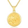 REDSUN Collana con segno zodiacale, in argento Sterling 925, ciondolo con 12 costellazioni, ossidato, gioiello per donne e ragazze