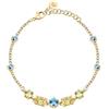 Morellato Colori bracciale Donna in Acciaio, ottone, zircone, cristalli - SAVY08