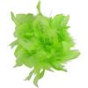 IMINI Elegante spilla a forma di fiore con piume, grande spilla da bavero da 20 cm, per donne e uomini, per feste di nozze, bouquet in tessuto, scialle floreale, accessori per abiti, accessori per vestiti
