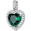 Brosway Charm Donna in Argento | Charm con Life Green e Simbolo Cuore | Collezione Fancy - FLG144