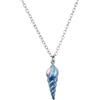 YHVLSOLHU Gioco Stardew Valley Ciondolo di Sirena Cosplay Collana Pendente a vite blu Collare Catena della clavicola di moda Accessori per gioielli