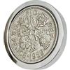 King & Priory Spilla da 6 pence in vera lucidatura del 1959 | 1959 anniversario, 67° compleanno