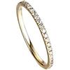 HCMA 925 sterling silver creato moissanite gemma matrimonio fidanzamento rosa/oro bianco romantico carino anelli regalo gioielli