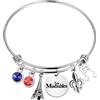 Generic Les Broadway - Braccialetto ispirato alla musica Les Musical Lover regalo per fan del teatro musicale