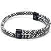 KAROO EARTH JEWELLERY Braccialetto unisex in corda regolabile, durevole, impermeabile, alla moda, da surfista, realizzato a mano, braccialetto di sopravvivenza regolabile, per uomini e donne