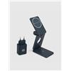 PIQUADRO BASE DI RICARICA FOLDABLE 3 IN1,ADATTATORE GAN 45W Caricabatteria in 1