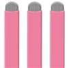 Rasmet 30 pezzi aghi per nano microblading 0,15 mm rosa nano lama fine lame per tatuaggio per sopracciglia aghi per ricamo microblade per trucco semipermanente per sopracciglia 3D (0.15mm 21U)