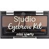 Miss Sporty studio Eyebrow kit, 3.27 g, marrone medio