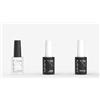 Generico MNP by Mesauda KIT SMALTI 8ML GELEGANTSEMIPERMANENTE UNGHIE 3PZ BASE & TOP - PH NAIL PREP - ULTRABOND PRIMER SGRASSATORE NAILS + OMAGGIO SMALTO ZAKISS -10 Ml