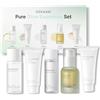 mixsoon Pure Glow Essentials Set - Kit skincare travel per glass skin, 5 Items | Routine Coreana Glass Skin in 5 Step per Pelli Sensibili, Kit Skincare Idratante con Centella e Acido Ialuronico