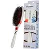 Denman Spazzola per capelli con setole di cinghiale e nylon per Slick Back & Shine, D81M, fantasia floreale