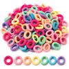 Pyralidsg 700 Pezzi Elastici Capelli Bambina, Caramelle Colorate Elastici per Capelli, Multifunzionale Mini Elastico Capello, per Tessitura e Ragazze con Capello Fini