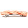 QinGoo Barrette per Capelli Automatici, Fermaglio per Francesi da Donna, Clip per Capelli in Acetato, Accessorio per Capelli, 1 Pezzo, 9cm, Rosa